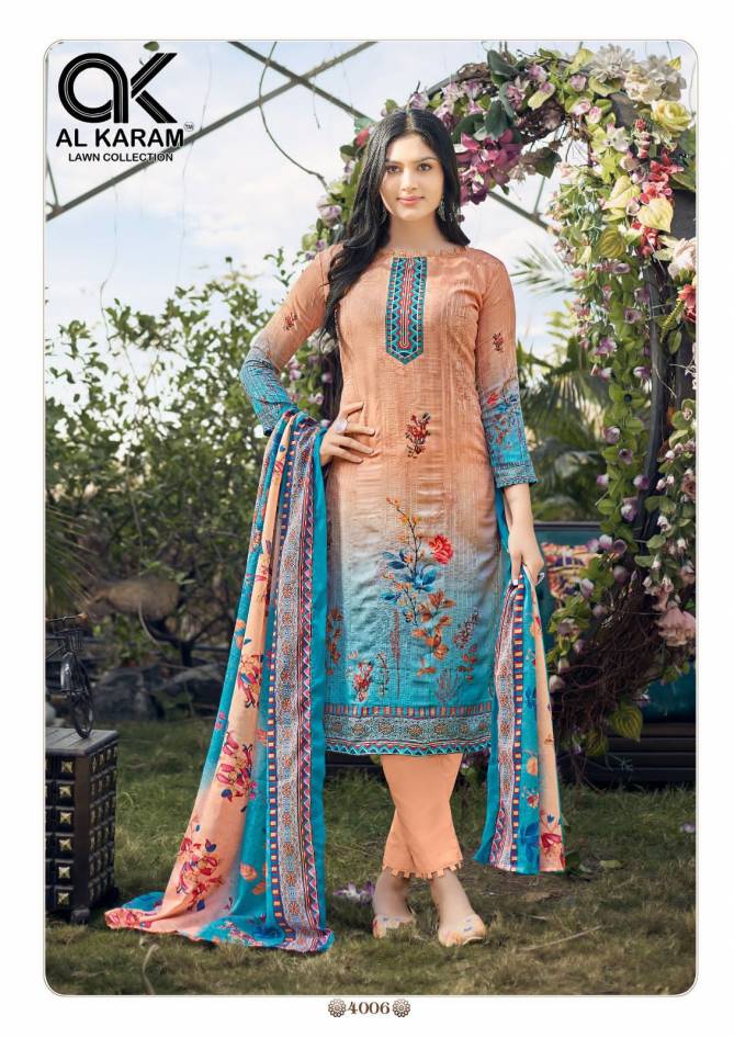 ChiKankari Vol 4 By Al Karam Karachi Cotton Dress Materials
